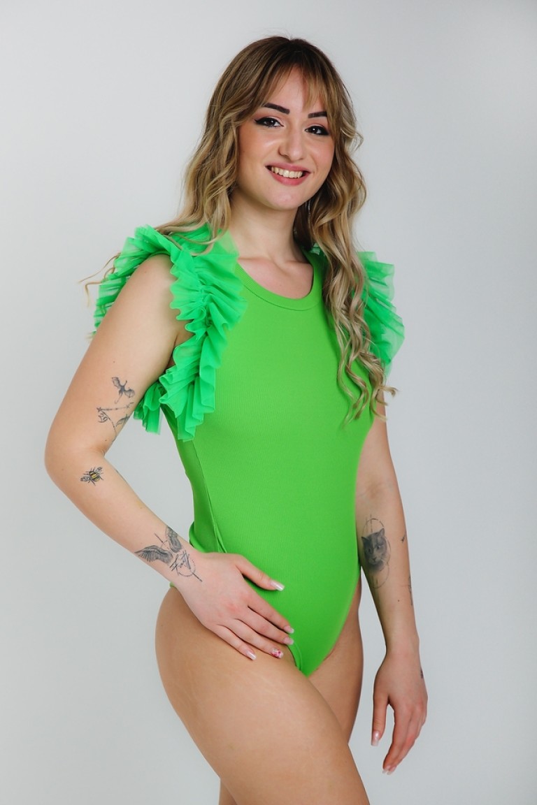 Ujjatlan body, többféle színben